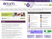Tablet Screenshot of ansm.sante.fr