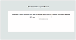 Desktop Screenshot of echange.atih.sante.fr