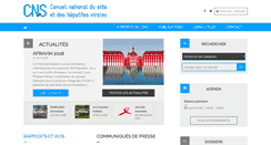 Desktop Screenshot of cns.sante.fr