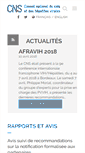 Mobile Screenshot of cns.sante.fr