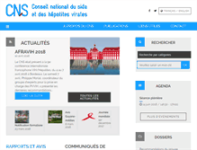 Tablet Screenshot of cns.sante.fr